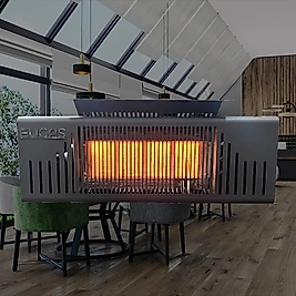 EUCER 4 Seramik TAŞLI Radyant ISITICI 6KW