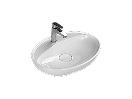 TURKUAZ Tezgah Üstü Lavabo, Lal C, 60x46 cm