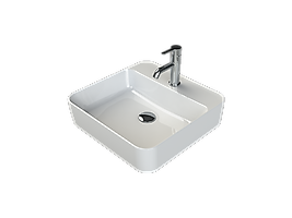 TURKUAZ Tezgah Üstü Lavaba, Hera 48x48 cm