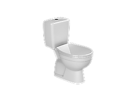 TURKUAZ Klozet, Lila (Alttan çıkışlı)