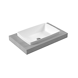 E.C.A.-SEREL RT34 Rita Tezgah Üstü Lavabo 60x40cm