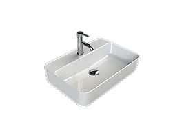 TURKUAZ Tezgah Üstü Lavabo, Hera, 60x42 cm