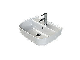 TURKUAZ Lavabo, Aqua 55x42 cm