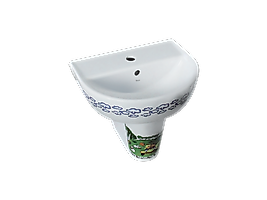 TURKUAZ Lavabo, Yumurcak, 35x45 cm