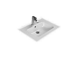 TURKUAZ Etajerli Lavabo, Blue, 60x47 cm