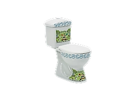 TURKUAZ Klozet, Yumurcak (Alttan çıkışlı)