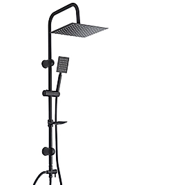 DİMORA Nota 304 Siyah Robot Duş Seti