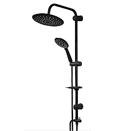 DİMORA Maracas Siyah Robot Duş Seti