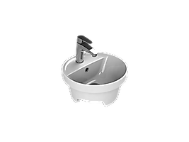 TURKUAZ Tezgah Üstü Lavabo, Suit, Ø38