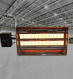 EUGAS EUSUN 12 Endüstriyel Seramik Radyant Isıtıcı 48 kW