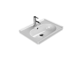 TURKUAZ Etajerli Lavabo, Arya, 60x45 cm