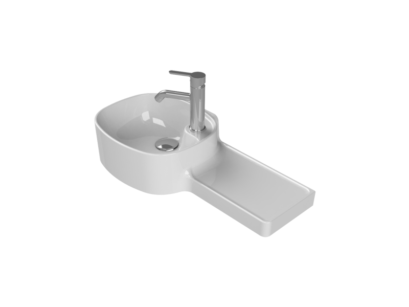 TURKUAZ Etajerli Lavabo, Harmony, 65x32x20,5 cm