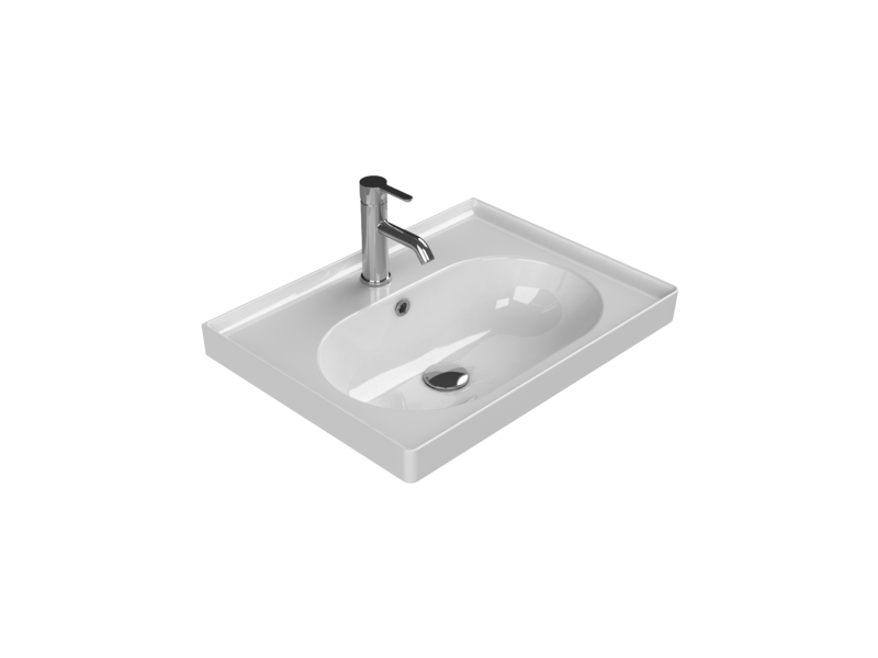 TURKUAZ Etajerli Lavabo, Arya, 60x45 cm