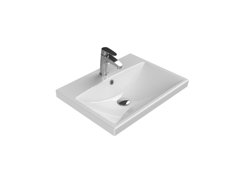 TURKUAZ Etajerli Lavabo, Elite, 60x45 cm