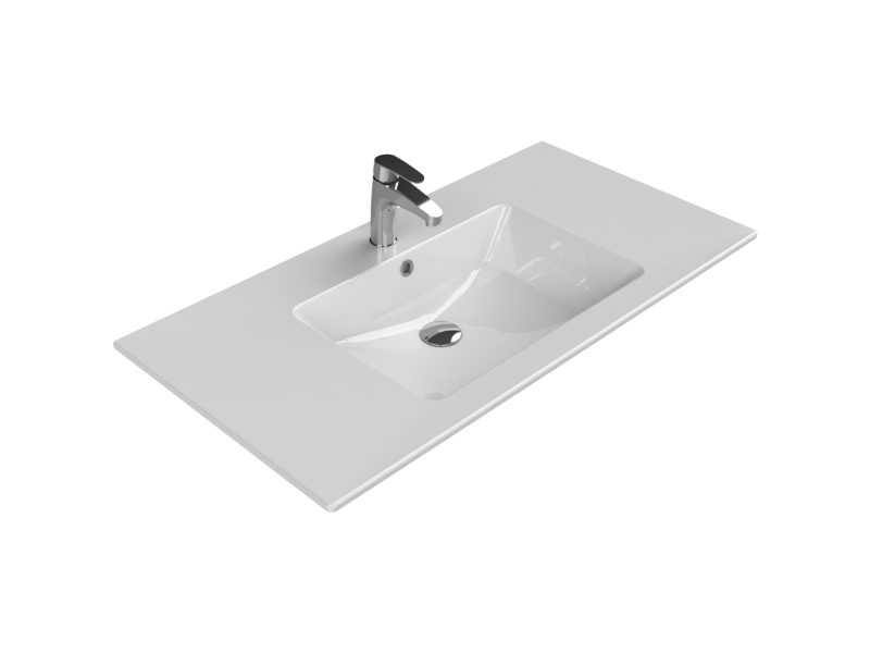 TURKUAZ Etajerli Lavabo, İbiza, 101x51 cm