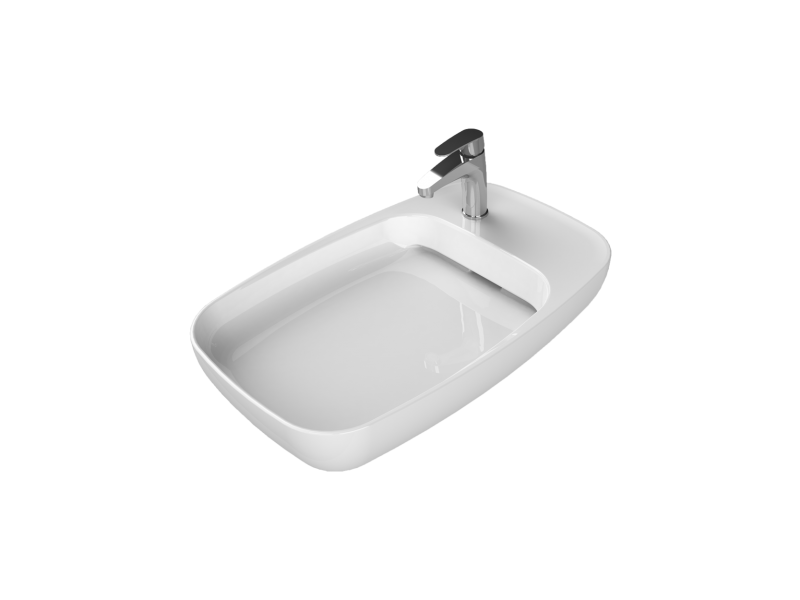 TURKUAZ Tezgah Üstü Lavaba, Nova, 70x42 cm