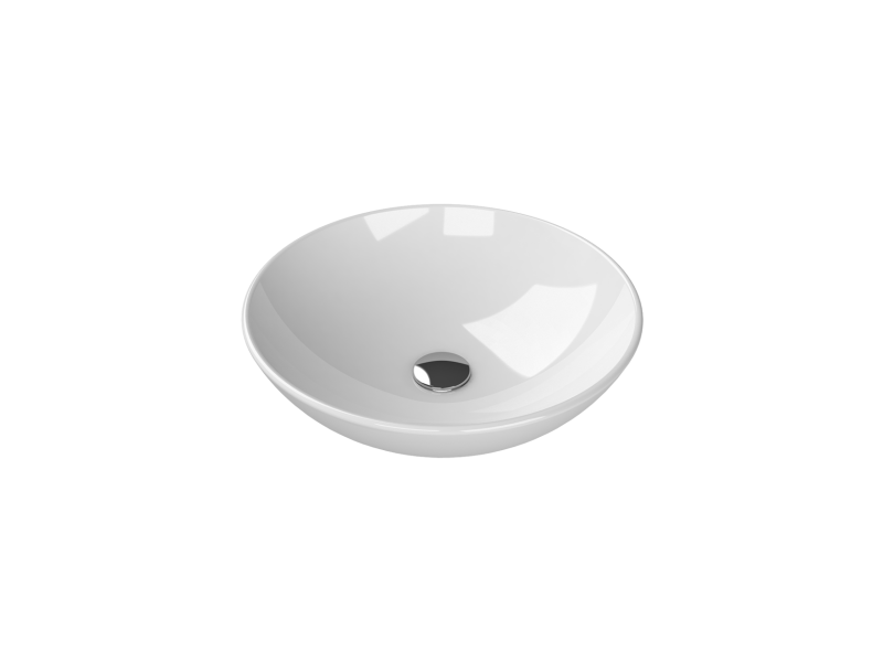 TURKUAZ Tezgah Üstü Lavabo Zero, Ø46 cm