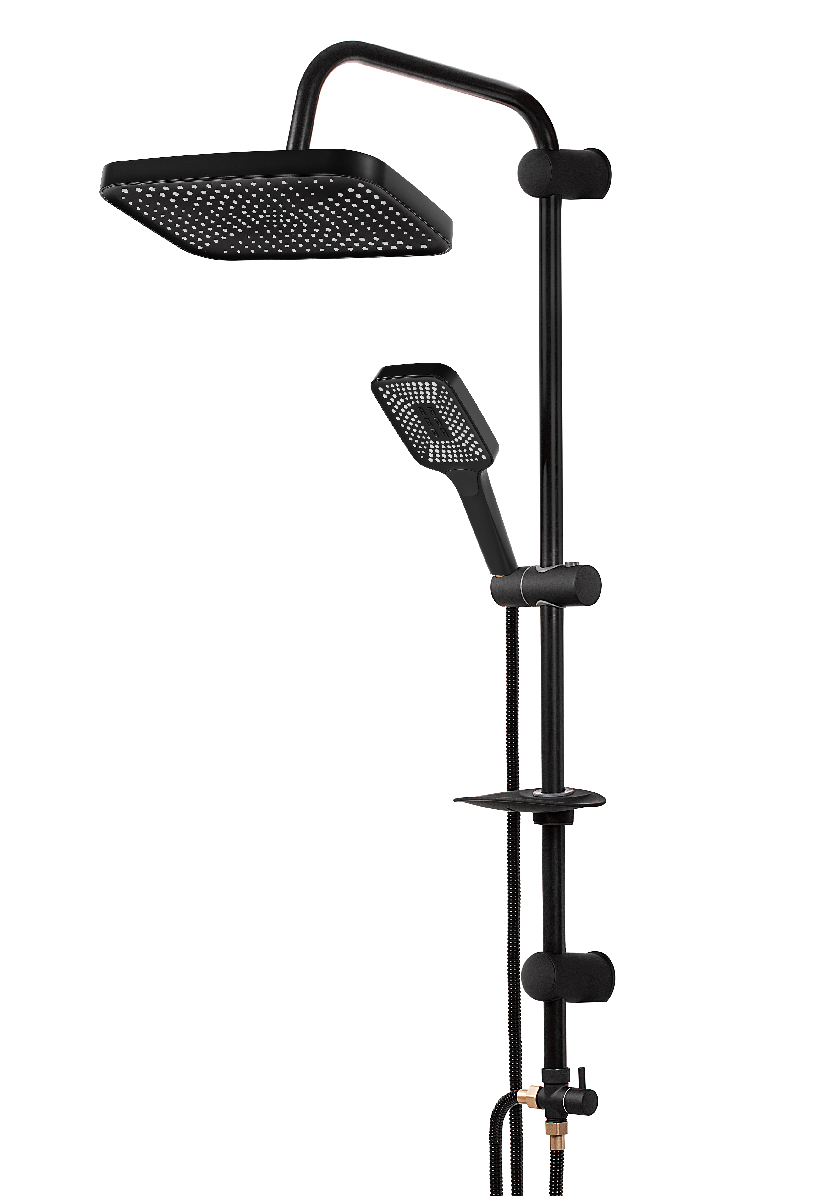 DİMORA Rezonans Siyah Robot Duş Seti