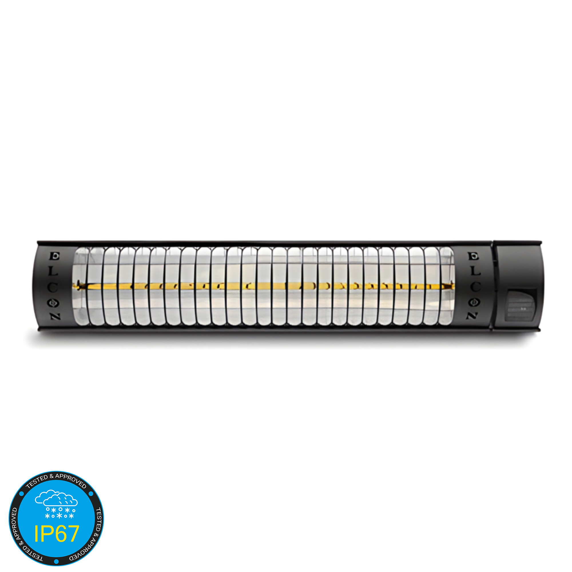 ELCON Elektrikli Infrared Isıtıcı RCH-2000w/6 Uzaktan Kumandalı