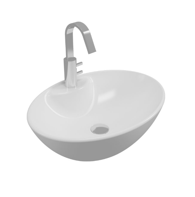 E.C.A.-SEREL CH34 Chamonix Çanak Lavabo 55x41cm