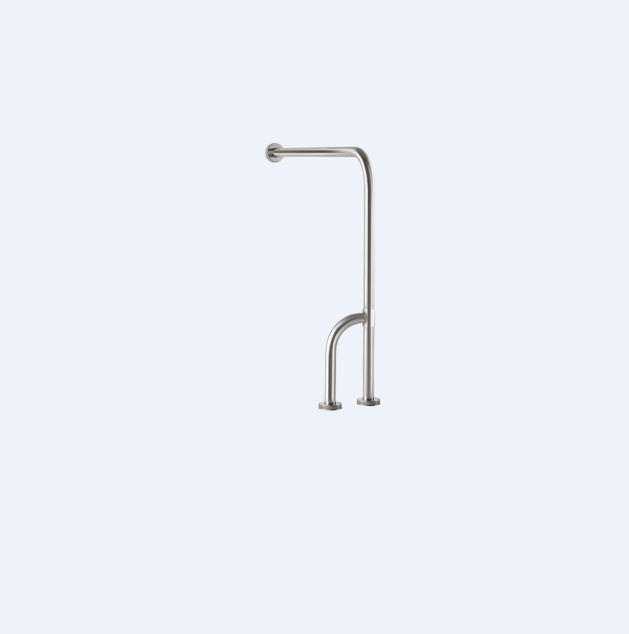 TURKUAZ Tutunma Barı, Yerden Duvara Döner Ayak Paslanmaz Çelik