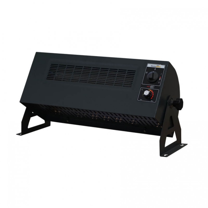 Heatbox 360 3000W Monofaze Elektrikli Fanlı Isıtıcı Füme