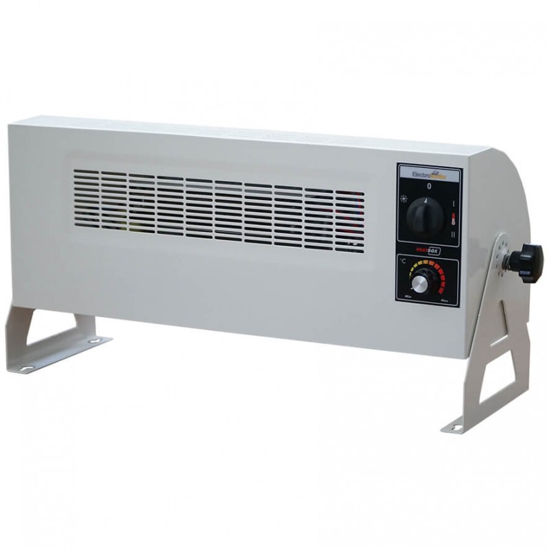 Heatbox 360 3000W Monofaze Elektrikli Fanlı Isıtıcı Krem